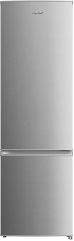Comfee' RCB359IX2 Frigorífico combinado, 262L, Gran capacidad, Low frost, Altura 177,3 cm, Bajo nivel de ruido 39 dB, Luz LED, Temperatura regulable, Acero inoxidable[Clase E]