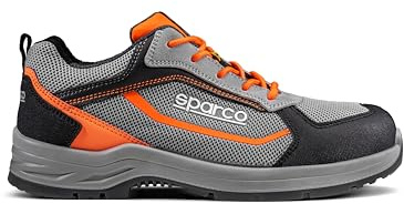 SPARCO - Indy Pato ESD S1PS SR FO LG - Chaussures de sécurité pour Hommes et Femmes - Chaussures de Travail antidérapantes et résistantes adaptées à Toutes Les Conditions de Travail - EU 43