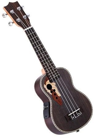 21-Zoll-Ukelele, Palisanderholzkorpus, Ukulele Mit EQ, Gitarrensaiteninstrument Ukulele für Anfänger