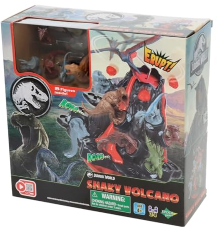 EPOCH Games - 7509 Jurassic World Shaky Volcano - Action Game