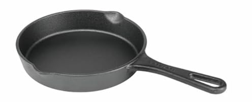 Fire-Maple Cast Iron Griddle Skillet Frying Pan 16cm (6in), Nonstick Camping Grill Pan for Stove Top Bushcraft Camping and Home Uses (600ml)