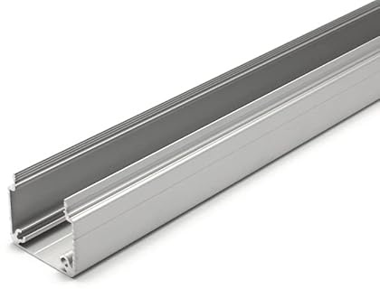 Kabelkanal aus Aluminium Kabel Kanal Profil 40 x 40 Alu Profile Zuschnitt: 1000mm