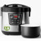 MOOSUM 1.8L Rice Cooker with Ceramic Coated Pot (PFAS/PFOA-Free) | 8-in-1 Multi-Cooker for 3-10 People, Stainless Steel, 24H Keep Warm & Dishwasher-Safe