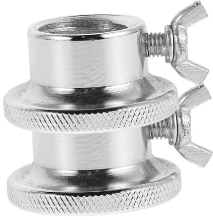 UKCOCO Barbell Collar Screw Clamps Anti-slip Steel Dumbbell Collar Weight Lifting Clamps 2.8mm Diameter 2pcs Fitness Equipment Accessories Safe for Strength