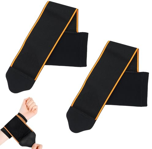 Handledsbandage för män och kvinnor, justerbar handmanschett för vänster och höger, handledsskydd mot sendinflammation, handledsstöd senskidinflammation, bandage för sport, fitness