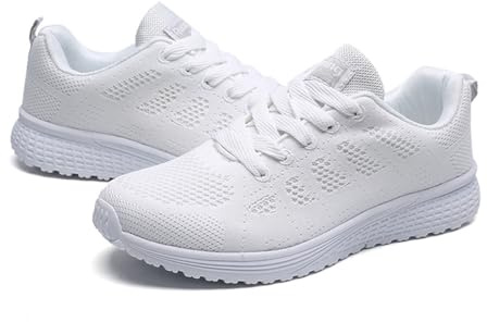 Zapatillas Ortopédicas para Mujer Zapatos Comodos y Ligeros Diseno Moderno Gimnasio Atlético Transpirable Plataforma Ligeras Transpirables Correr Trabajar Andar