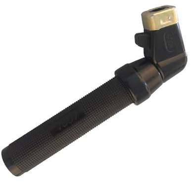 Soporte para electrodos de soldadura 400 A, pinza de sujeción de electrodo para máquina de soldar, mango recubierto de goma