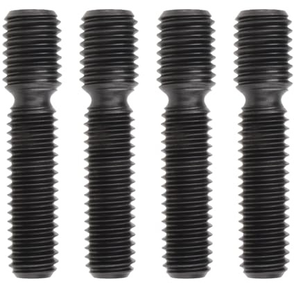 ECSiNG 4 Stück M6 Bis M7 Auspuff Stehbolzen 30 Mm Länge für Roller Motorrad