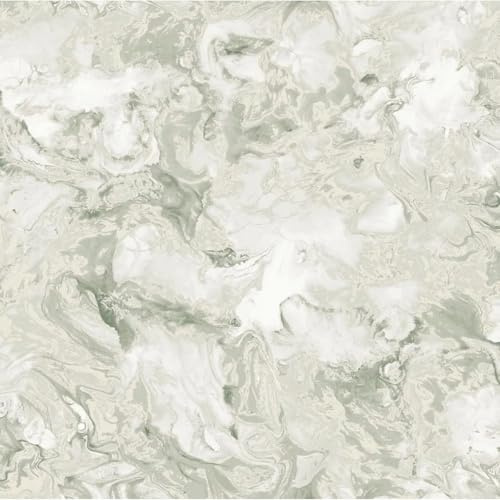 Muriva Elixir Marble Green Wallpaper 166507