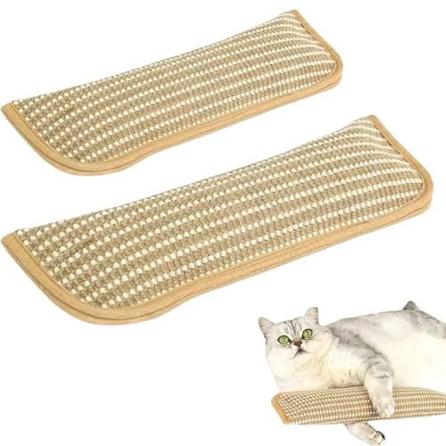 2 Stück Catnip Kicker Pillow, Katzenminze Spielzeug, 10/13Inches Katzenspielzeug Katzenminze Kissen, natürlichem Sisal Interaktive Katzenspielzeug, Dual-use Katzenminze Kissen für Spiel und Kauen