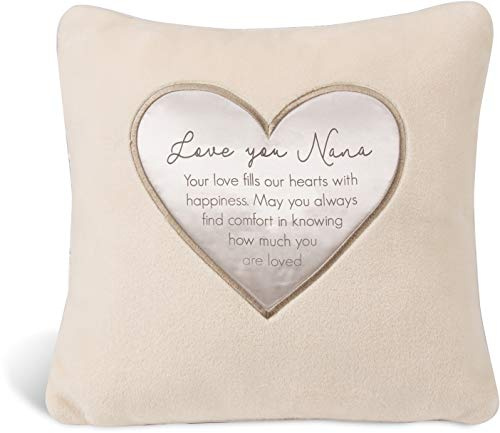 Pavilion Gift Company Love You Nana - 16 Inch Soft Royal Push Throw Pillow