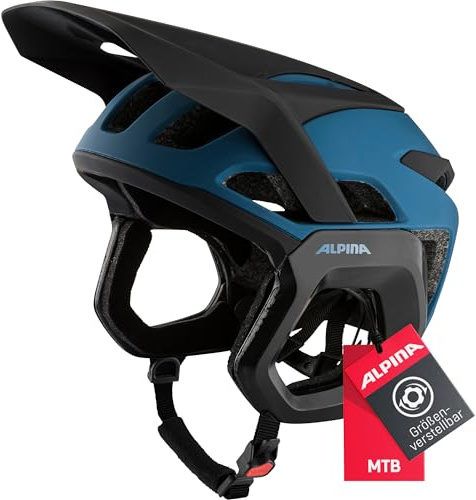 ALPINA Unisex - Erwachsene, ROOTAGE EVO Fahrradhelm, navy matt, 57-61 cm