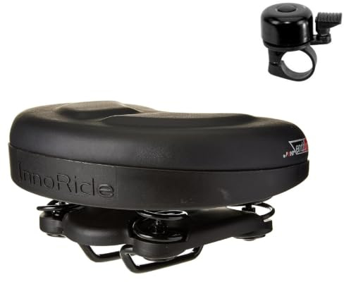 Point Endzone Inno Ride Damen Rocksattel Damensattel Fahrradsattel inkl. Klingel