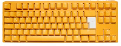 Ducky One 3 Yellow TKL Clavier USB Allemand Jaune