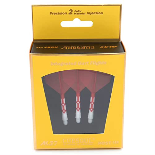 CUESOUL ROST T19 Integrierter Dartschaft und Flights Big Wing Shape, 3er-Set