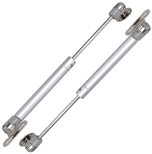 Slow Close Scharniere, 2 Stück Bettkasten-Stützscharniere, Schranktür-Lift-Stütze, Federscharnier, 60 N, 100 N, 150 N, Stange, Schrank, Spielzeugkiste, Scharnier, schwarz, Gery Close-Scharniere (schwa