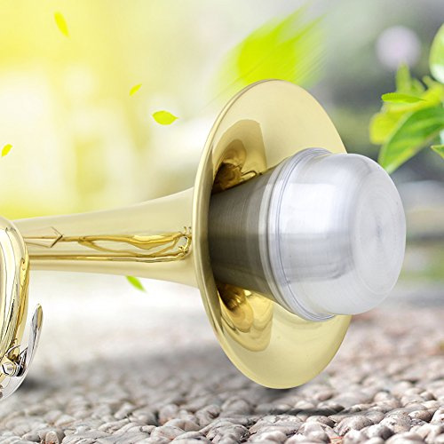 Smorzatore per Tromba in Alluminio Oy Accessorio per Strumento Portatile per Tromba Tromba Smorzatore per Tromba Tromba in Alluminio Silenzioso e Portatile per Ogni Occasione
