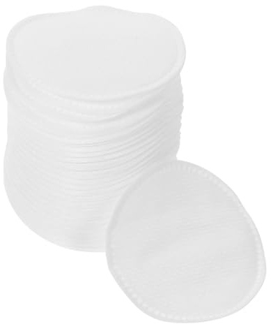 NIYANGLE 60pièces Disques Coton Rond Pour Nettoyage Visage Doux Absorbants Et Jetables Lingettes Démaquillantes Efficaces Pour Soins Peau Et Retrait Maquillage