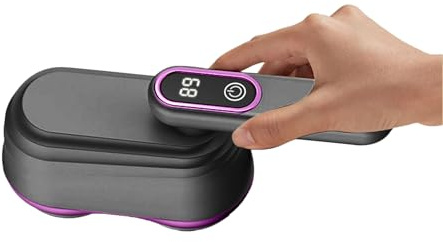 Despelusador para Suéteres,Portátil Recargable con Removedor De Pelusas De Doble Cabezal | Accesorios Hogar para Alfombras Lana Ropa Vellón Lino Tapicería Muebles Sofá Tapete