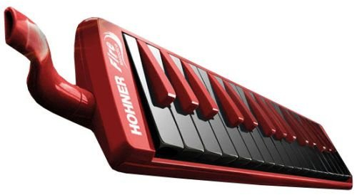 Hohner Melodica Fire rot-schwarz