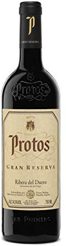 Protos Gran Reserva, Vino Tinto D.O. Ribera del Duero 75cl