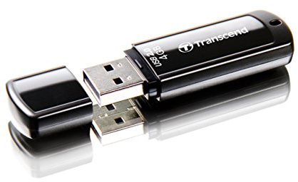 Transcend JF350 - Memoria USB 2.0 de 4 GB, Color Negro