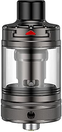 Aspire Nautilus 3 Tank, Ricarica Superiore Pratica, 7 Fori per Aria di Diverse Dimensioni, Capacità da 4mL, Diametro 24mm, Senza Nicotina (Grigio Metallizzato)