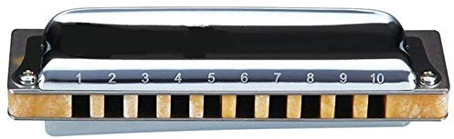 KIRANDY M20 diatonische Mundharmonika 10 Löcher 20 Hinweise Blues Harp Tonart C-D Professionelle Musikinstrumente (Farbe : 7 Pieces Set)