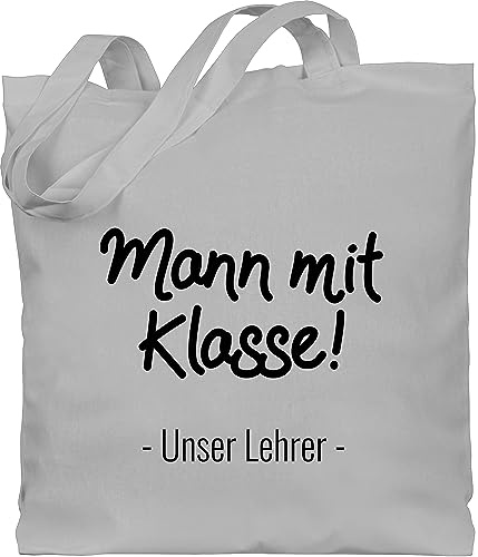 Shirtracer - Baumwolltasche - - Taschen - Mann mit Klasse Unser Lehrer
