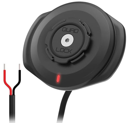 Quad Lock Waterproof Wireless Charging Heads - 12V-24V Wired