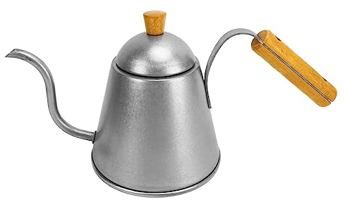 Caffettiera a Goccia, Caffettiera a Goccia in Acciaio Inossidabile da 1000 Ml Caffettiera a Goccia di Grande Capacità per il Campeggio Dell'ufficio