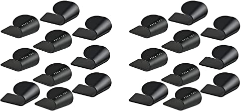 Niniang Pot Lid Holder, Pot Organizer Pot and Saucepan 10 Pairs for Cabinet, Adjustable Lid Holder, Wardrobe Door Organizer Pot Hangers