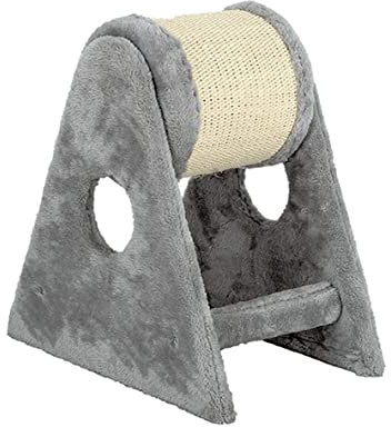 ASHSDI Katzen Kletterbaum Katzenbaum Hoch Katzen-Klettergerüst, Multifunktionales Kratzbaum-Spielzeug, Natürliches Sisal-Material, Doppelachsen-Rollendesign Katzenmöbel