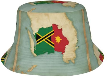 Vanuatu in Australien Sonnenhut, Strandhut für Sommer, Outdoor, Angeln, Ausflüge, UV-Schutz, Unisex, Schwarz, Schwarz, Einheitsgr��e