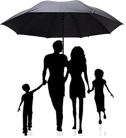 FLNOZAMZ Golf-Regenschirm, 65 Zoll großer Golf-Regenschirm, automatischer kompakter, belüfteter Regenschirm mit Doppeldach, Winddicht, wasserdicht für Männer und Frauen (Green Black)