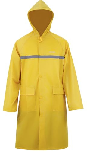 VUVEA Men's rain jackets & ponchos Long raincoats for men and women Waterproof hooded rainwear for adults Lightweight outdoor rain gear Outdoor work Hiking Travel
