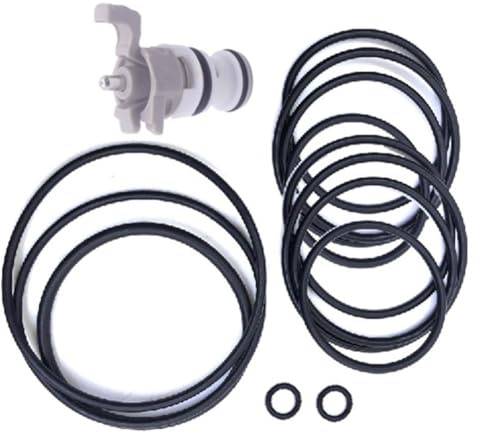 Oniissy Kit de reconstrucción de juntas tóricas D51256 - Valor de disparador 64795600 - Para DEWALT D51430 D51431 D51238 D51321 Kit de anillo tórico de gatillo - 3 cinturones negros