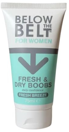Below The Belt Fresh And Dry Boobs Under Breast Anti Chafing Cream 75ml