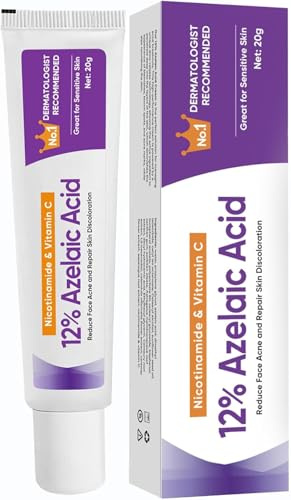 Acido Azelaico, Acido Salicilico Viso, Estratti Naturali, Equilibrio Dell’Olio Della Pelle, Sollievo di Rossore e Gonfiore, Rosacea e Acne
