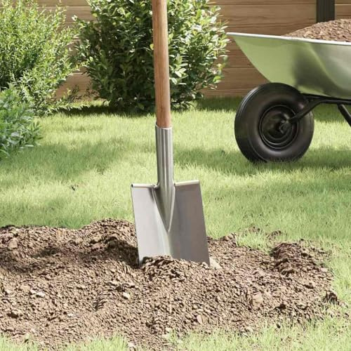 Générique Tête de Pelle 4 pcs Argent 43 x 17 cm Acier Enduit de Poudre,Maison & Jardin,Pelouses & Jardins,Jardinage,Outils de Jardinage,Pelles & bêches,Argent,5.22 KG,42019409