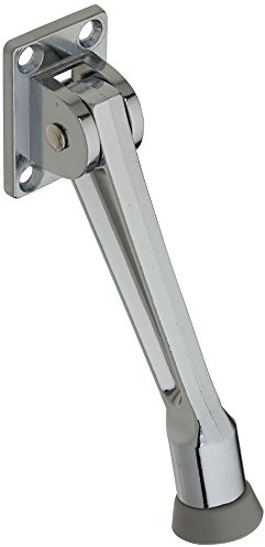 National Hardware N184-234 V239 Kickdown Door Stop in Chrome