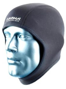 AKONA 2mm Neoprene Tropical Beanie: Ideal for Diving and Snorkeling - Small
