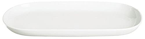 Excelsa Plato Ovalado Home, 30,4 x 16 cm, Blanco