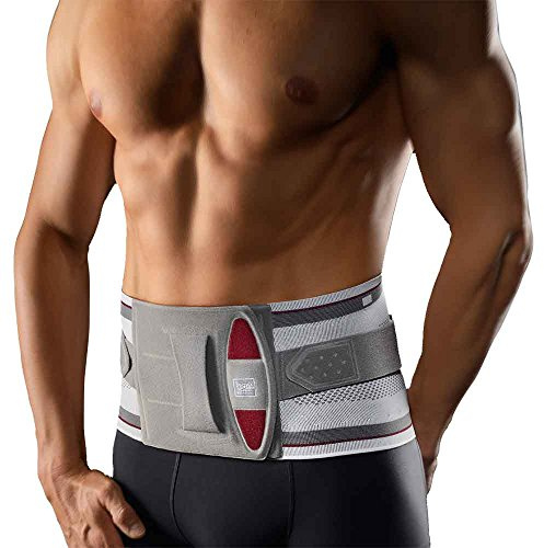 Bort select Stabilo® Rückenbandage mit Pelotte, Gr. 2, silber