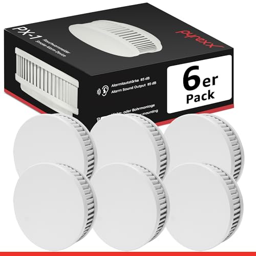 Pyrexx px-1 Sensor Kühlschrank – Rauchmelder (, 3 V, Lithium, 12 Jahr (S), 10,5 cm, 38 mm)