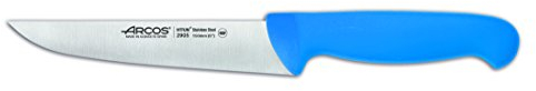 Arcos Serie 2900 - Coltello Cucina - Lama Acciaio Inossidabile Nitrum 150 mm - Manico Polipropilene Colore Blu