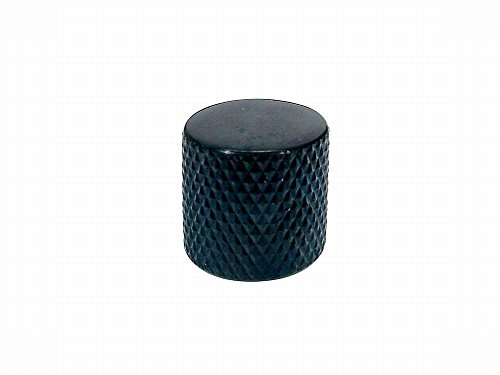 Potiknopf Metall schwarz