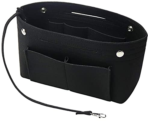 Soyizom Filz Handtasche Organizer Bag in Bag,Innentaschen für Handtaschen Organizer mit Schlüsselkette für Speedy Neverfull,8 Farben