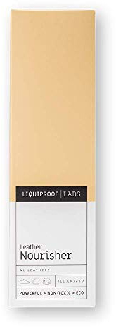 Liquiproof LABS Leather Nourisher 250 ml | Leather Cleaner and Conditioner | Leathers Balm | Beeswax Formula for Shoes, Trainers, Sofas, Handbags & Accessories | Restores & Protects Leathers