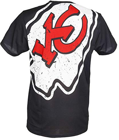 New Era Kansas City Chiefs T-Shirt NFL Jersey American Football Trikot Fan-Shirt Big Logo schwarz